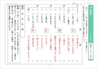 国語のワーク　慣用句